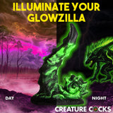 Creature Cock Glowzilla Glow-In-The-Dark Silicone Dildo