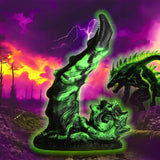 Creature Cock Glowzilla Glow-In-The-Dark Silicone Dildo