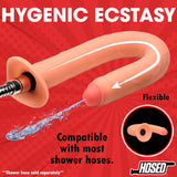 Hosed 15" Thick Silicone Enema Hose