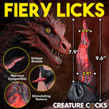 Creature Cock Dragon Tongue Silicone Dildo