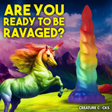 Creature Cocks Magic Rider Unicorn Silicone Dildo