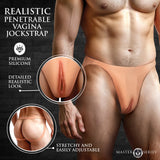 Pussy Strap Silicone Vagina Jockstrap