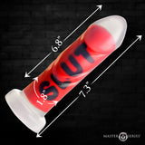 SLUT Silicone Dildo by Master Series