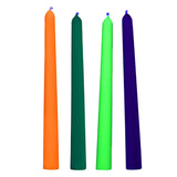 Glow Wax UV Blacklight Reactive Drip Candles Set of 4 by Master Series