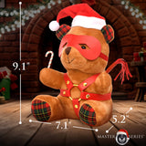 Holiday Bondage Bear - Brown