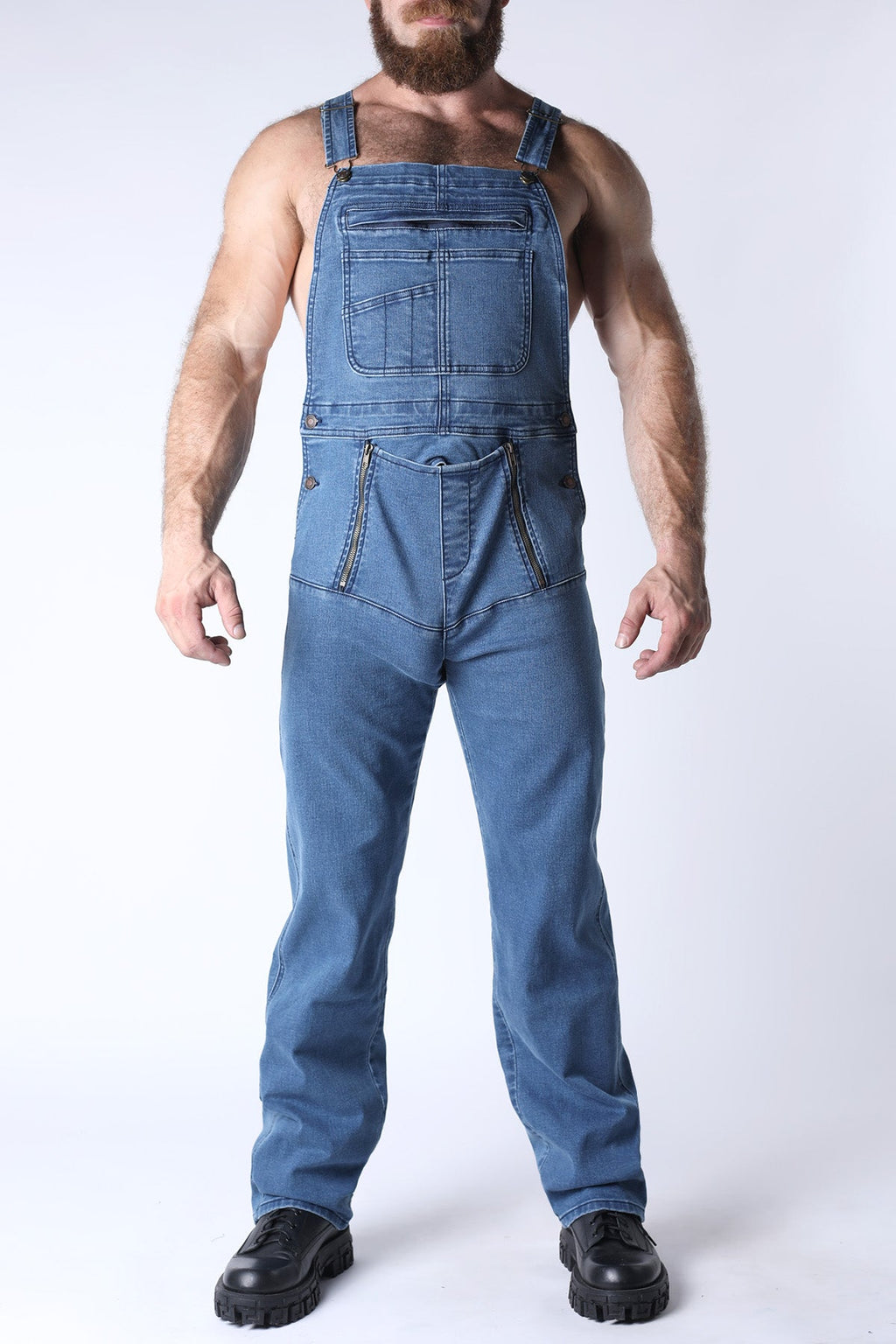 CELLBLOCK 13 Axel Denim Overall - Blue