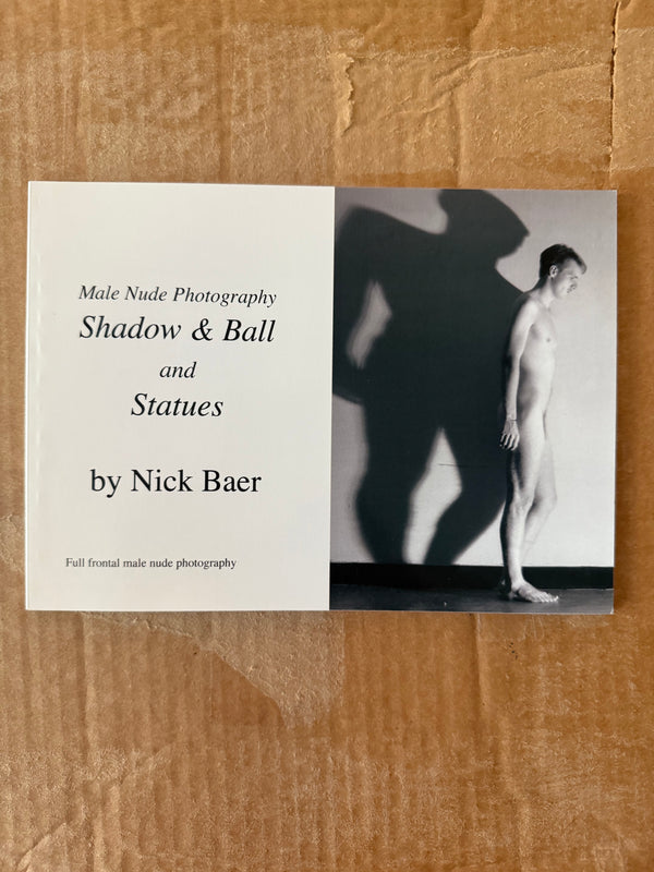 Male Nude Photography: Shadow & Ball and statues BY NICK BAER