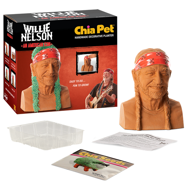 WILLIE NELSON CHIA PET