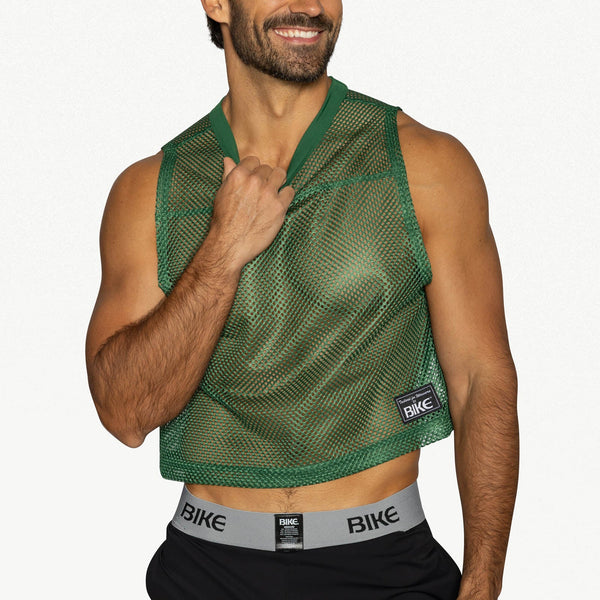 BIKE Short Sleeveless Practice Jersey - Green