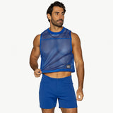 BIKE Short Sleeveless Practice Jersey - Royal