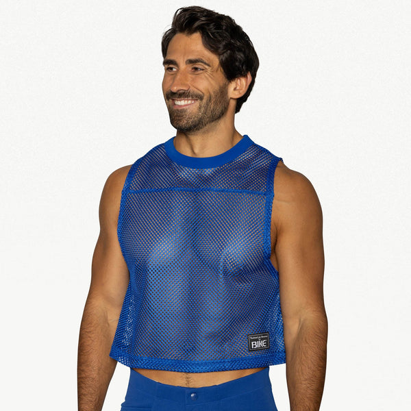 BIKE Short Sleeveless Practice Jersey - Royal