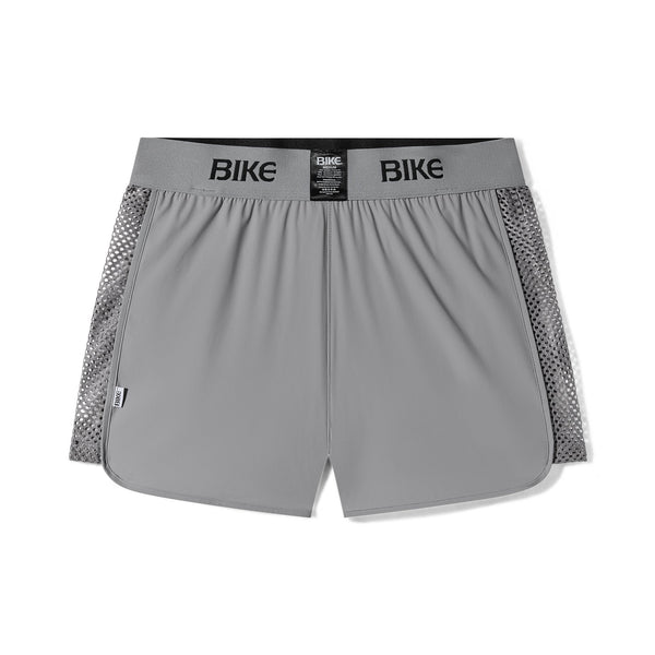 BIKE Peek-A-Boo Jock Short - Gray