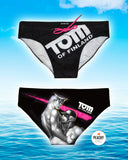 Tom of Finland BLACK LOGO Swim Brief
