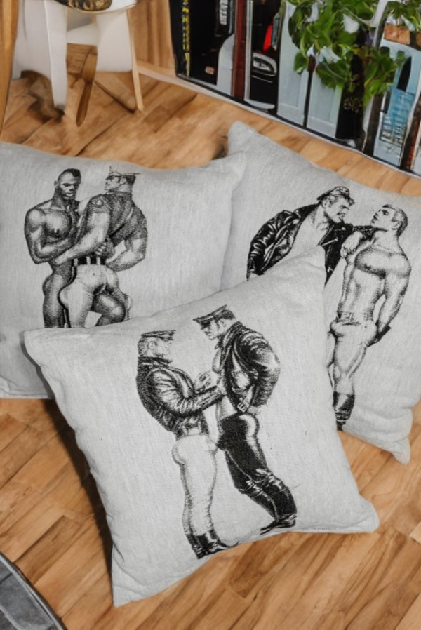 Tom of Finland Woven Pillows- 3 Designs