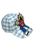 Clown Cap in Placid Blue by Walter van Beirendonck