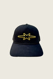 PHIPPS STAR LOGO TRUCKER CAP BLACK