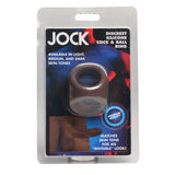 JOCK Silicone Cock & Ball Ring - Dark