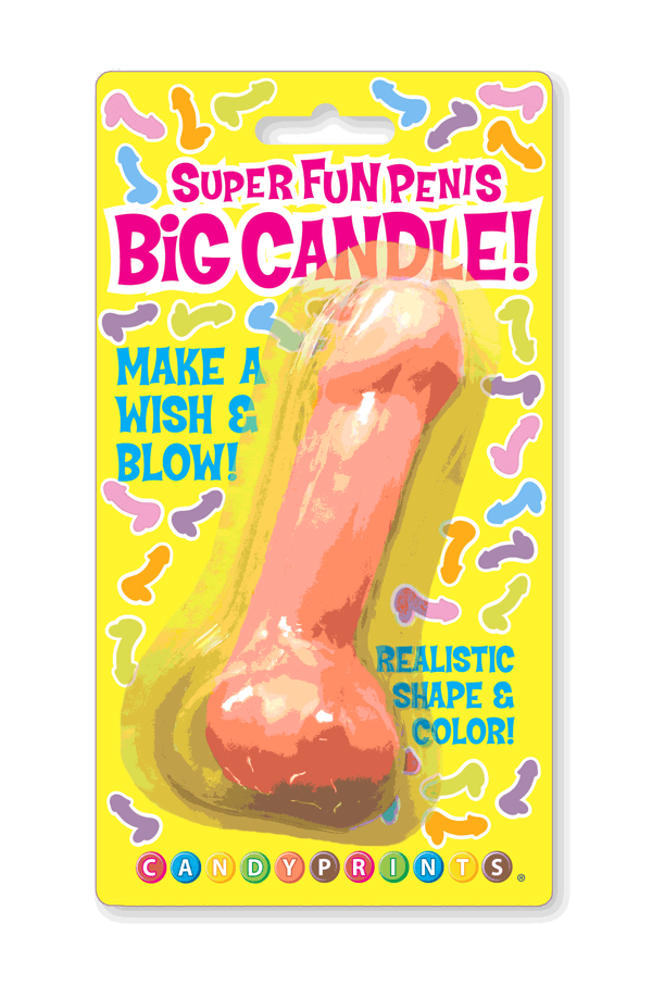 Super Fun Penis Big Candle – Pink