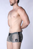 CELLBLOCK 13 Chain Reaction Mesh Jock Short - Gray