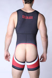 CELLBLOCK 13 Chain Reaction Singlet Jock - Red