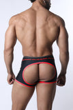 CELLBLOCK 13 Chain Reaction Jock Trunk - Red