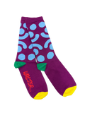 Clown Socks Vivid Viola by Walter Van Beirendonck