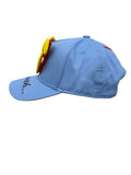 Smiley Cap in Placid Blue by Walter van Beirendonck