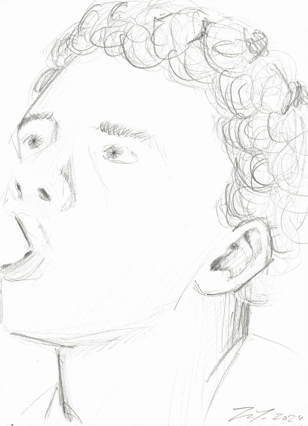 JWAN YOSEF, FLOOR LICKER DRAWING VIII (2024)