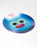 Blue Melamine Plate by Jon Burgerman x THIRD DRAWER DOWN