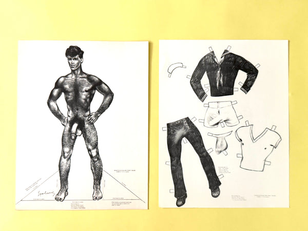 VINTAGE SPARTACUS SAILOR STRIP TEASE PRINTS