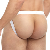 Goal Line Low Rise Jockstrap White