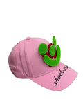 Smiley Cap in Pink by Walter van Beirendonck