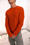 Eckhaus Latta Spiral Longsleeve Red