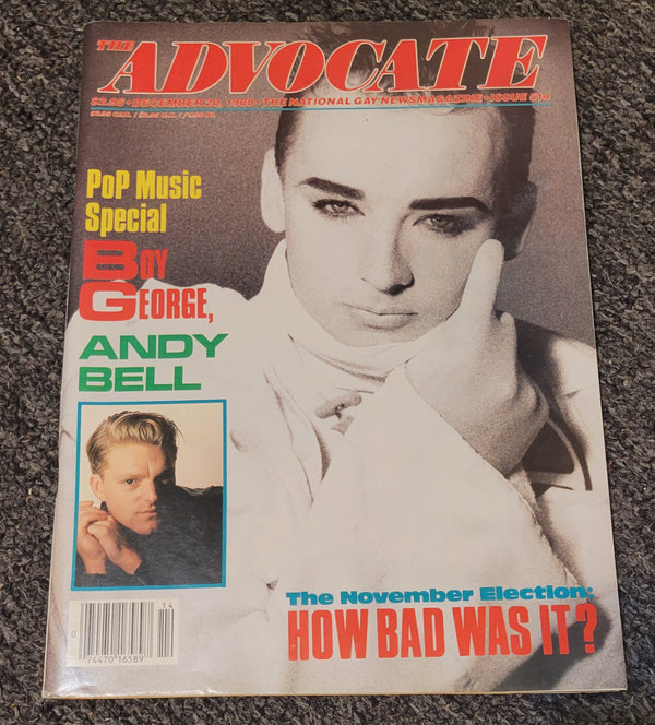 The Advocate 12/20/88 issue