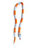 Walter Van Beirendonck Snake Scarf 3D Orange / Blue FW 24-25