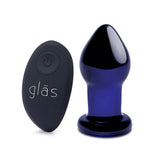 Gläs 3.5” Rechargeable Remote Controlled Vibrating Butt Plug