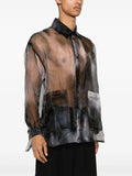 Henrik Vibskov BIG SHIRT - GREY BLUR