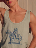 National Anthem by Luke Gilford  - limited edition tank top