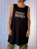 Private Meditation Embroidered Tank by Bernhard Willhelm S/S 2021 OVERSIZE