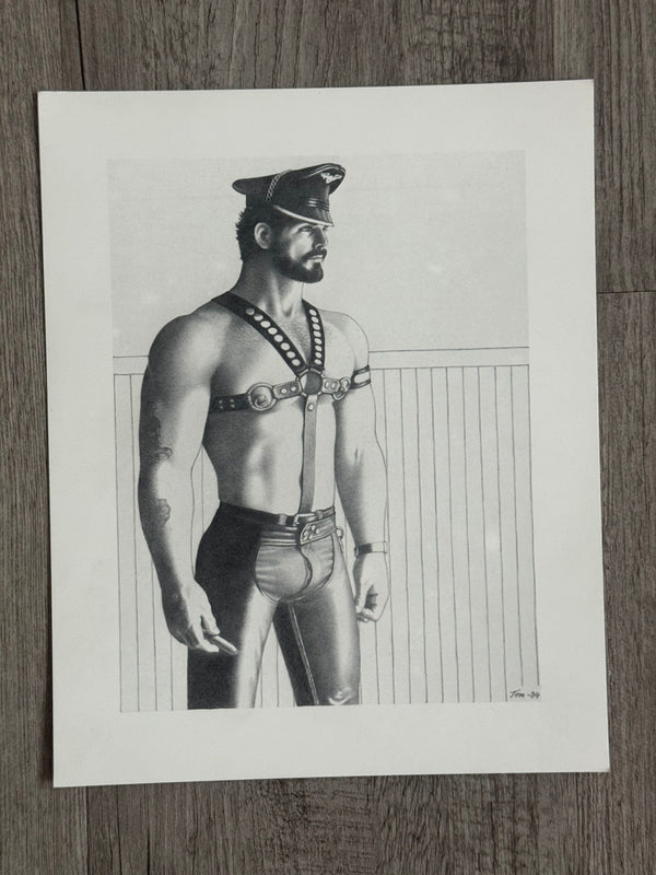 Tom of Finland Vintage Leather Daddy Print