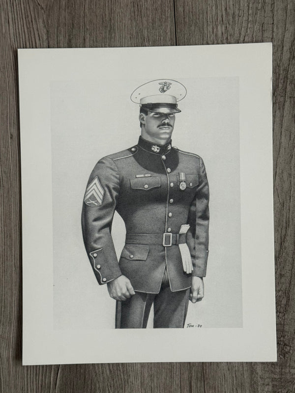 Tom of Finland Vintage Uniform Print