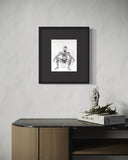 dave jackson, hardly sitting (the chair series), 2021