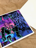 Bill Ward Drum Greeting Card: Night Out