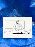 Bill Ward Drum Greeting Card: Spread