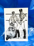 Bill Ward Drum Greeting Card: Cops