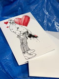 Bill Ward Drum Greeting Card: Tar Dick V-Day