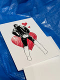 Bill Ward Drum Greeting Card: Chaps V-Day