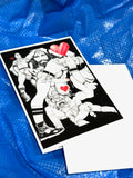 Bill Ward Drum Greeting Card: Action V-Day