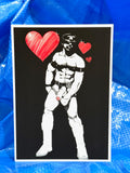 Bill Ward Drum Greeting Card: Check it! V-Day