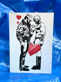 Bill Ward Drum Greeting Card: Yes Sir V-Day